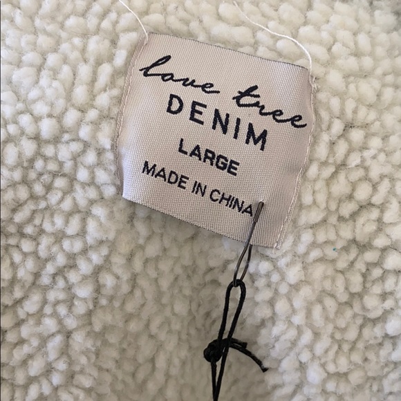 Body lined warm denim jacket - Picture 7 of 8